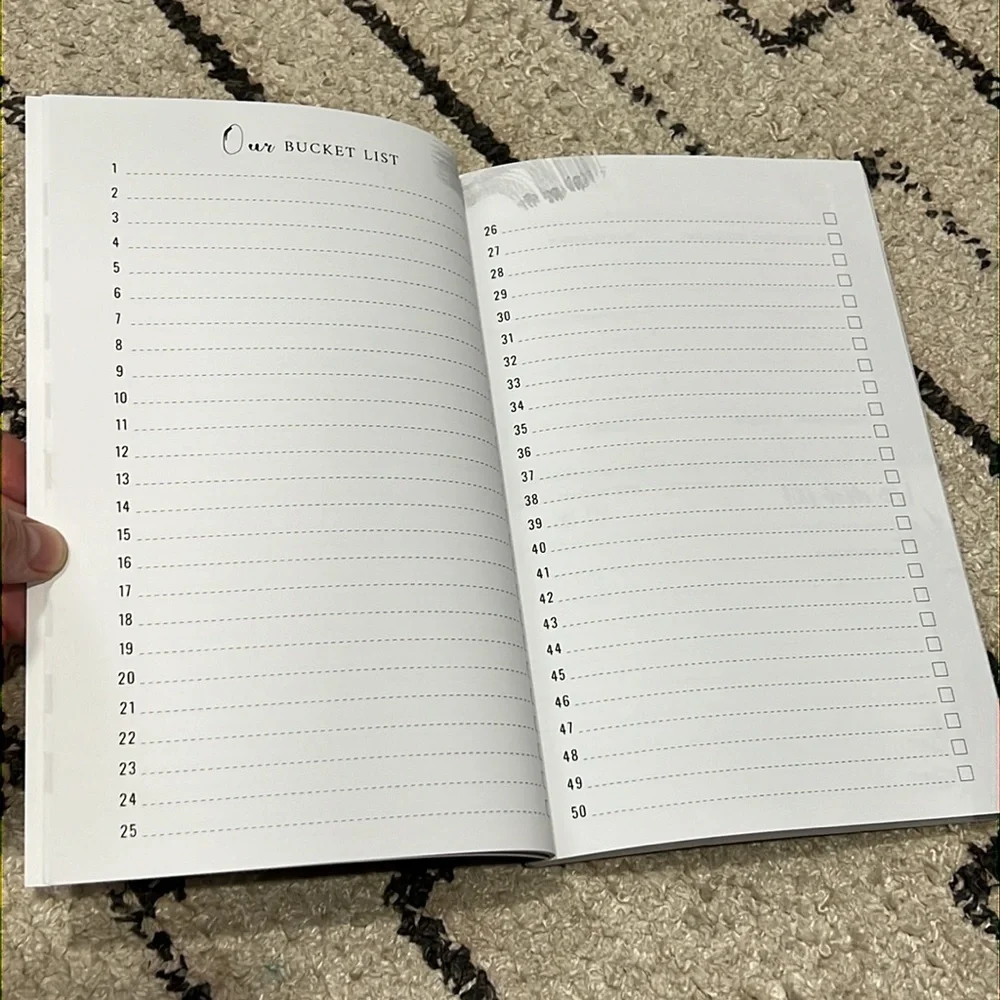 Our Bucket List Journal